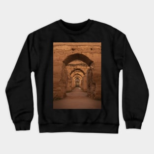 Royal Stables in Meknes, Morocco Crewneck Sweatshirt